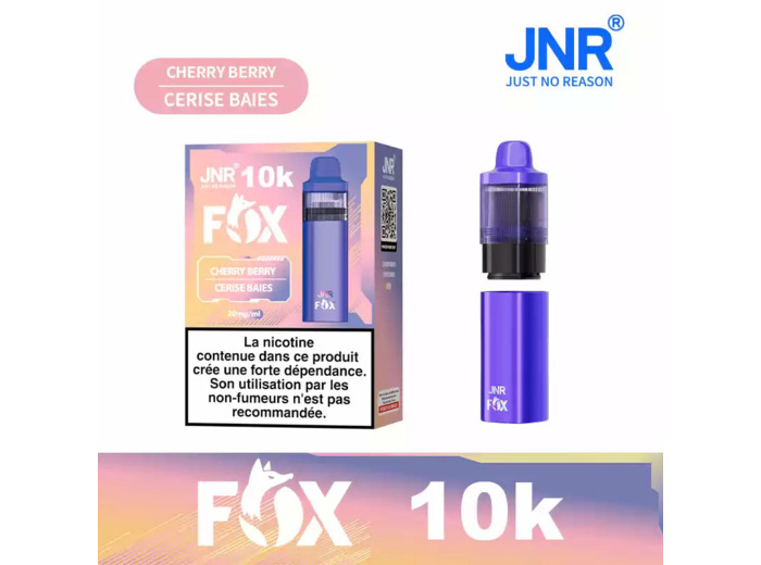 JNR FOX - Puff 10k Cherry Berry