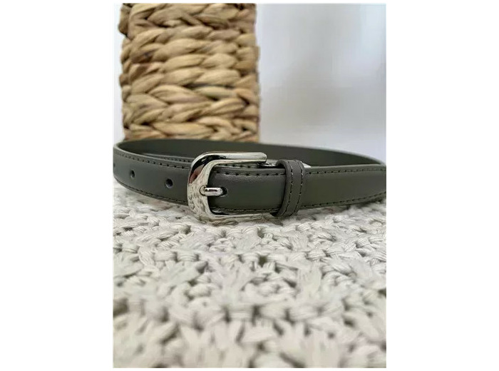 V696- Ceinture sécable Très Fine 1.8cm (kaki)