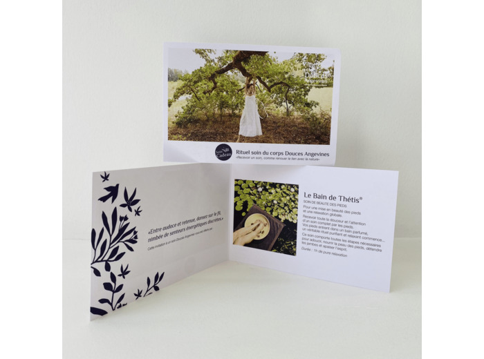 CARTE CADEAU - Un Soin de Beauté pour les Pieds "Le Bain de Thétis®"