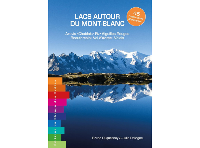 LACS AUTOUR DU MONT-BLANC 45 RANDONNEES D'EXCEPTION - ARAVIS - CHABLAIS - FIZ - AIGUILLES ROUGES - B