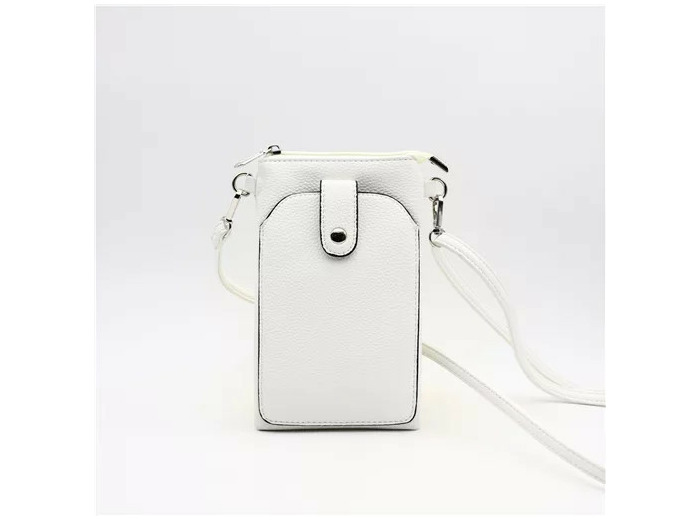 P429- Sac Téléphone Flora.and.Co (blanc)