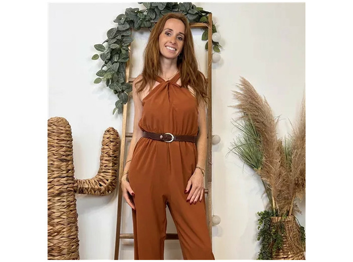 K084- Combinaison "Cerise Blue" (T36-T40) (rouille)