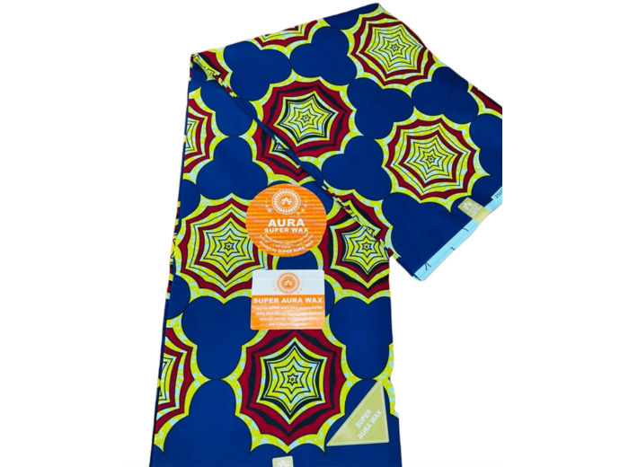 TISSU WAX_PAGNE_LOSANGE