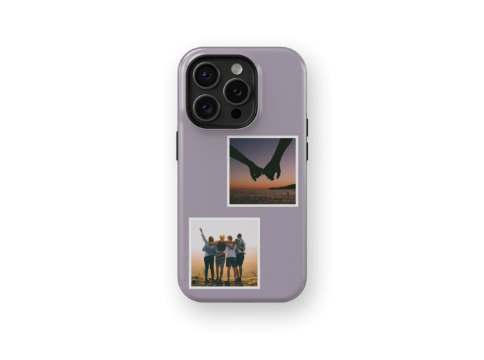 Twin Memories - Purple | Coque de téléphone 3D 2en1 Ultra-résistante