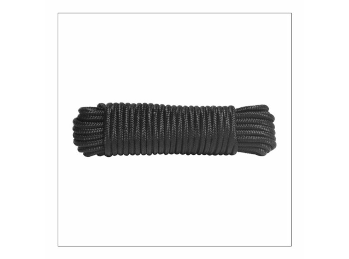 CORDE COMMANDO NOIRE 9 mm- 15 m