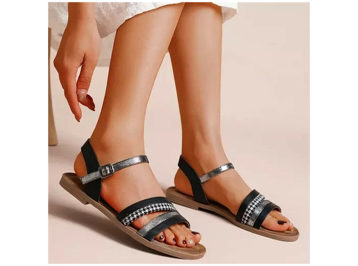 R419- Sandales (T36-T41) (noir)