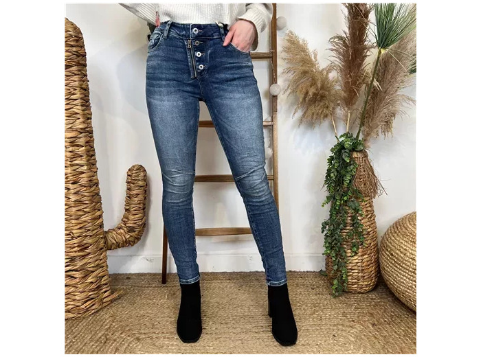 P070- New jean Melly.and.Co (Xs-Xl) (denim foncé)