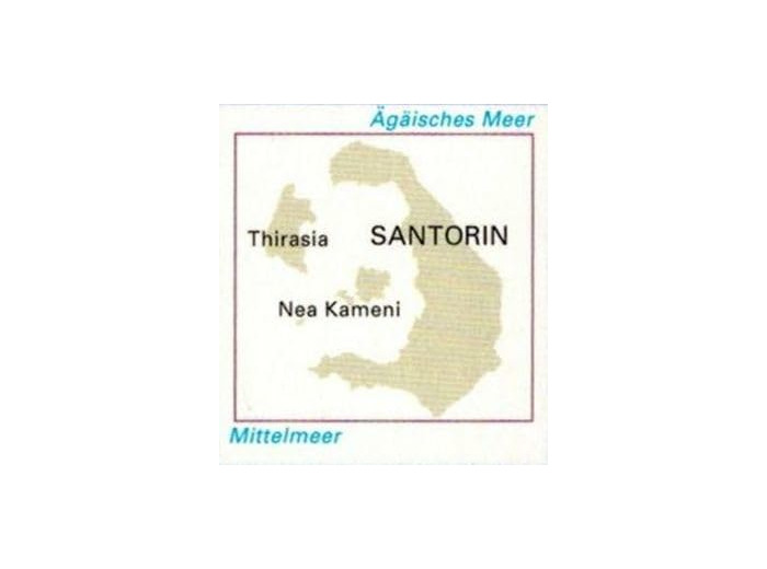 SANTORIN - 1/25.000