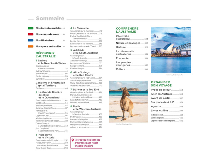 GUIDE VERT AUSTRALIE