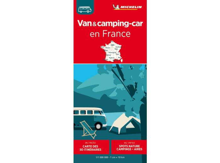 CARTE NATIONALE VAN & CAMPING-CAR EN FRANCE
