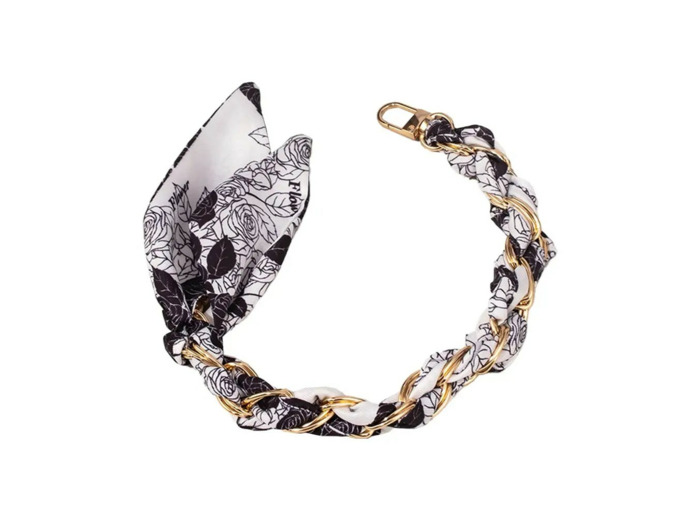 Cordon foulard à motifs pour smartphone n°1