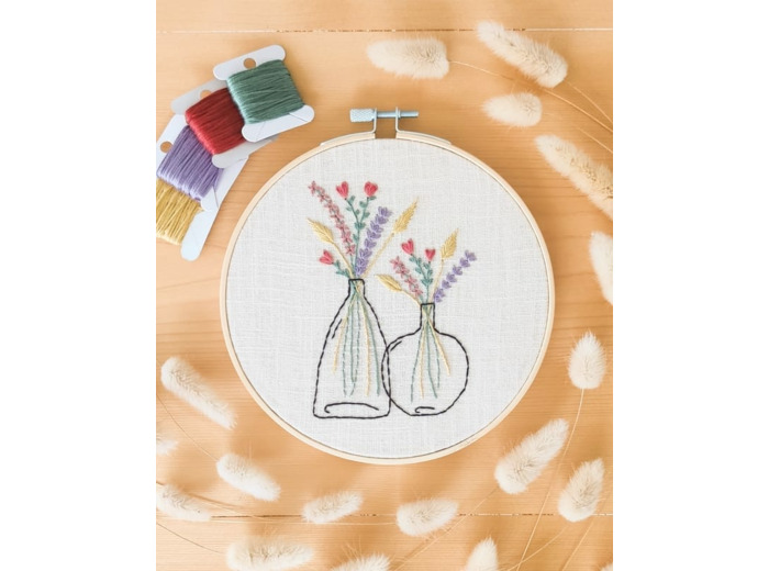 Kit de broderie "Les dames jeannes"