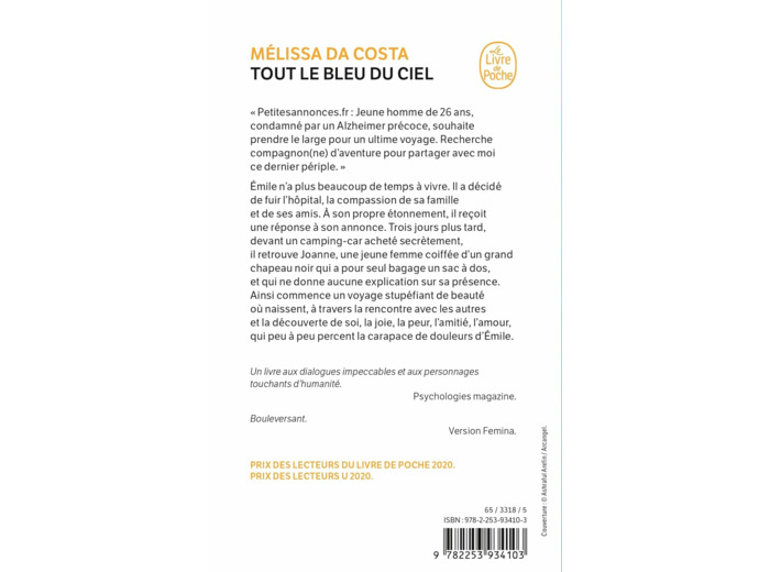 TOUT LE BLEU DU CIEL