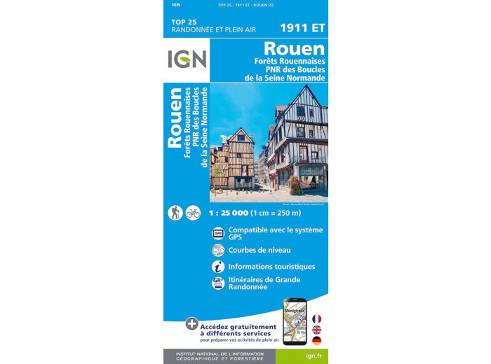 1911ET ROUEN FORETS ROUENNAISES PNR DES BOUCLES SEINE NORMANDE