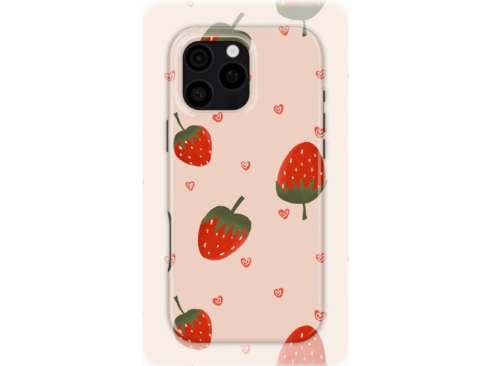Berry Sweet Love | Coque de téléphone 3D 2en1 Ultra-résistante