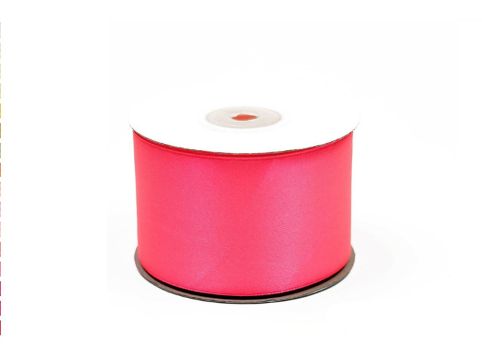 Ruban satin rose flash 156 largeur 50 mm