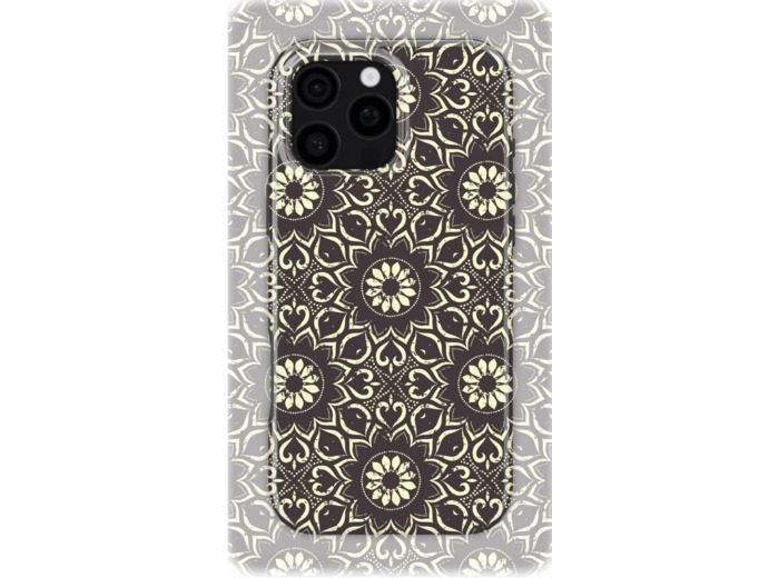 Ink & Ivory | Coque de téléphone 3D 2en1 Ultra-résistante