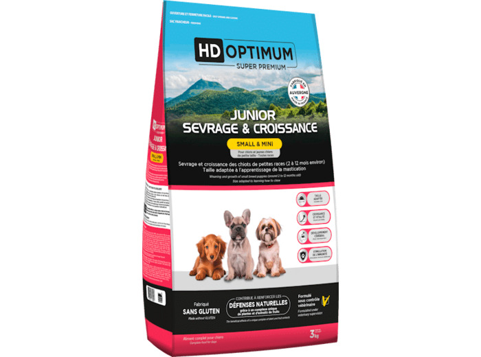 HD Optimum Small & Mini Junior Sevrage & Croissance