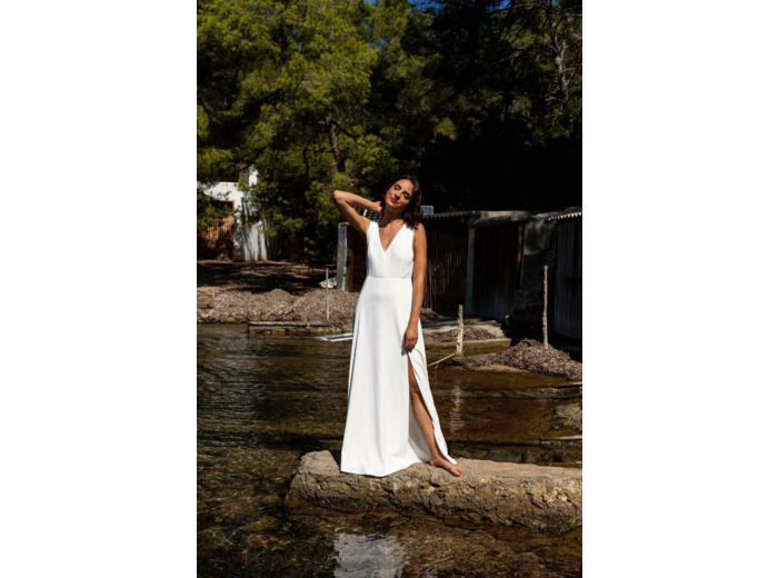 Robe Maëlle blanche