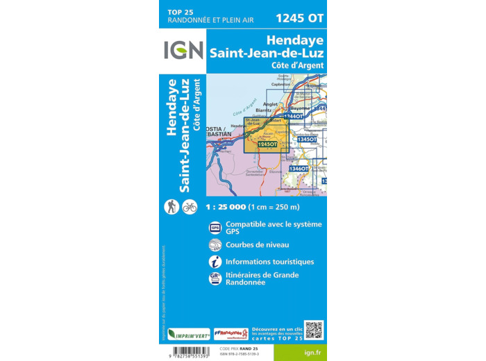 1245OT HENDAYE - ST JEAN DE LUZ