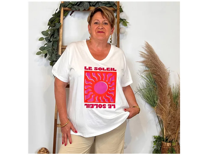 K181- T Shirt C’Mélodie (Gt) 🇮🇹 (blanc)