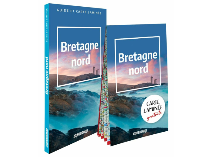 BRETAGNE NORD (GUIDE ET CARTE LAMINEE)