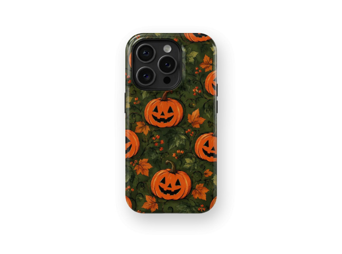Pumpkin Garden | Coque de téléphone 3D 2en1 Ultra-résistante
