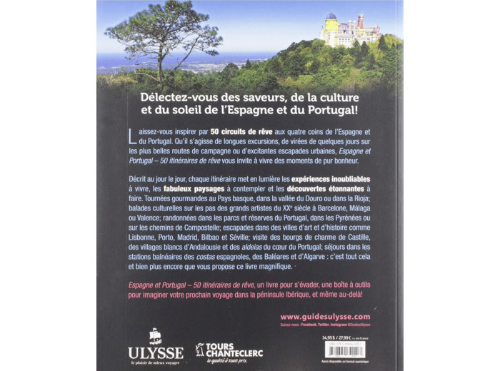 ESPAGNE ET PORTUGAL - 50 ITINERAIRES DE REVE