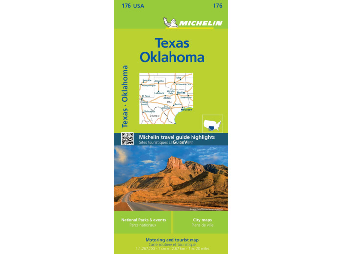 CARTE ZOOM TEXAS - OKLAHOMA