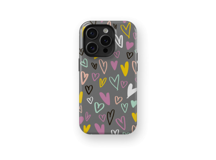 Dynamic Love | Coque de téléphone 3D 2en1 Ultra-résistante