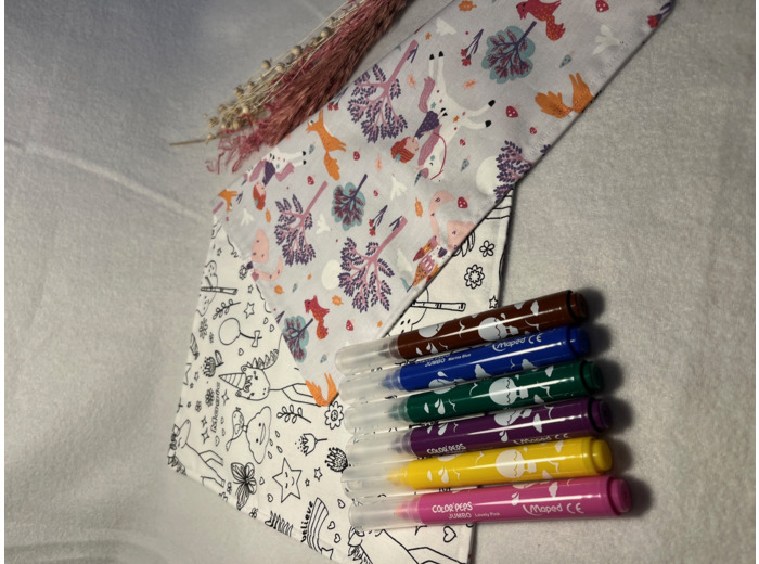 Set de coloriage lavable