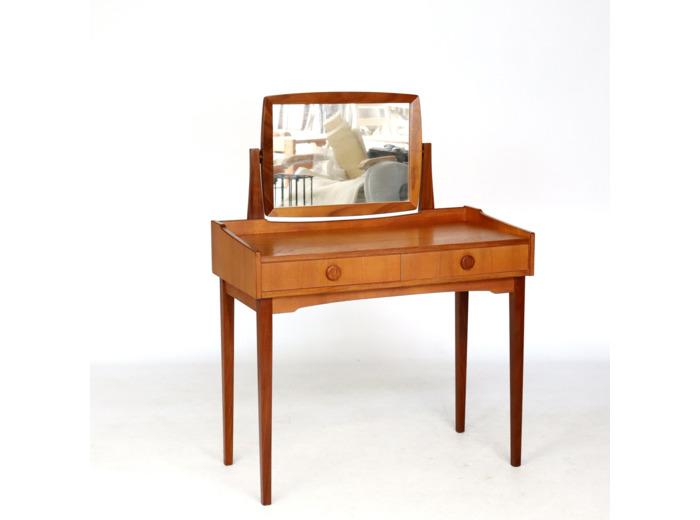 Coiffeuse scandinave en teck années 60