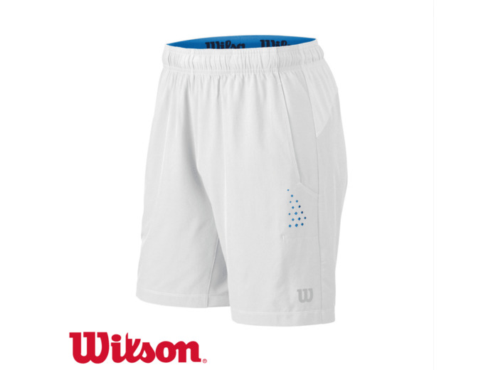 WILSON SHORT PERFORMANCE STRETCH Woven 8 White