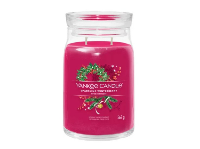 Yankee Candle Grande Jarre Houx étincellant