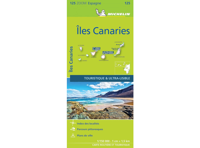 CARTE ZOOM ILES CANARIES