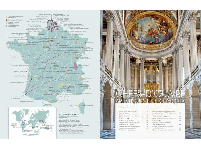 TRESORS DE L'UNESCO EN FRANCE - 2023.