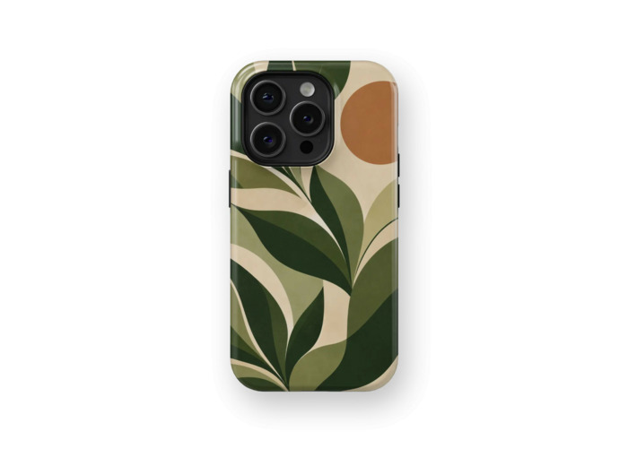 Olive Sunset | Coque de téléphone 3D 2en1 Ultra-résistante