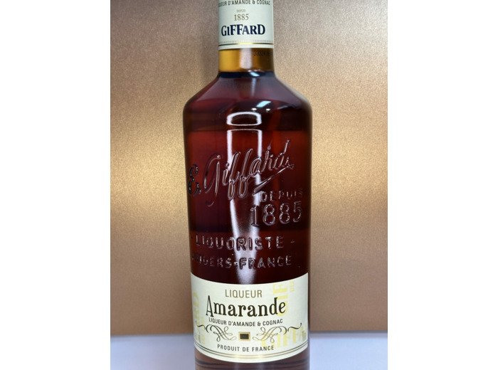 liqueur Amarande liqueur d'amande & Cognac "Giffard" (70cl)