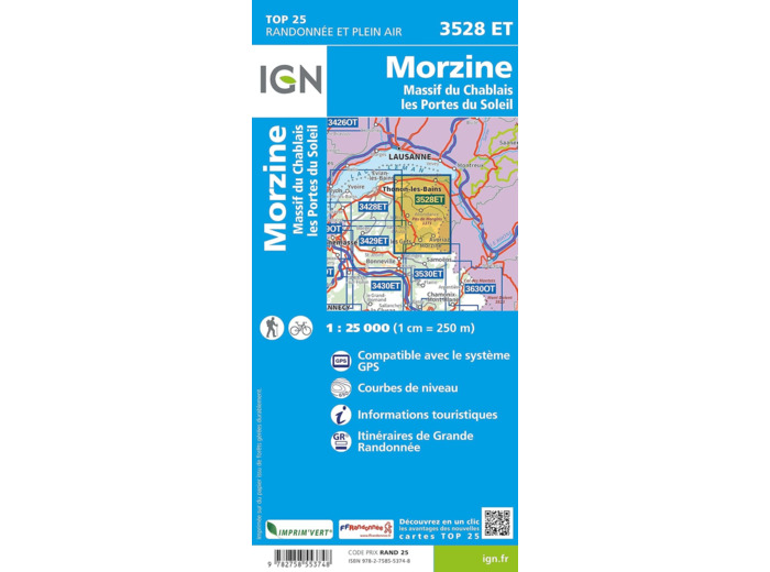 3528ET MORZINE MASSIF DU CHABLAIS LES PORTES DU SOLEIL