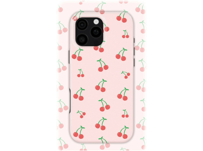 Cherry Falls | Coque de téléphone 3D 2en1 Ultra-résistante