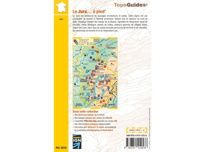 LE JURA... A PIED - REF D039