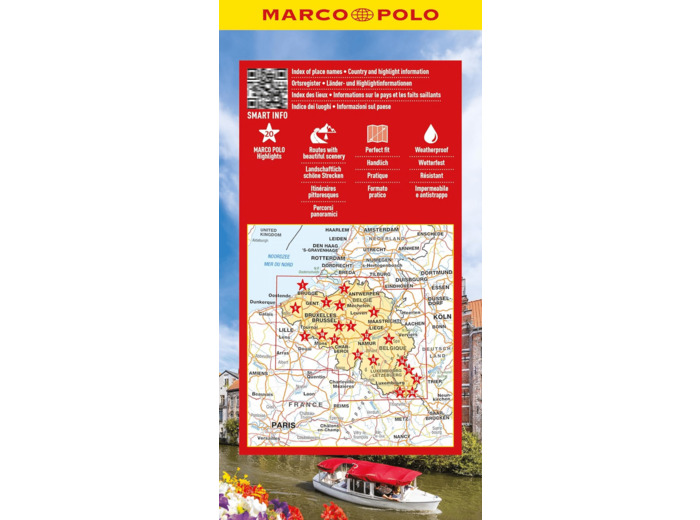 BELGIQUE LUXEMBOURG 1 : 250.000 - MARCO POLO HIGHLIGHTS