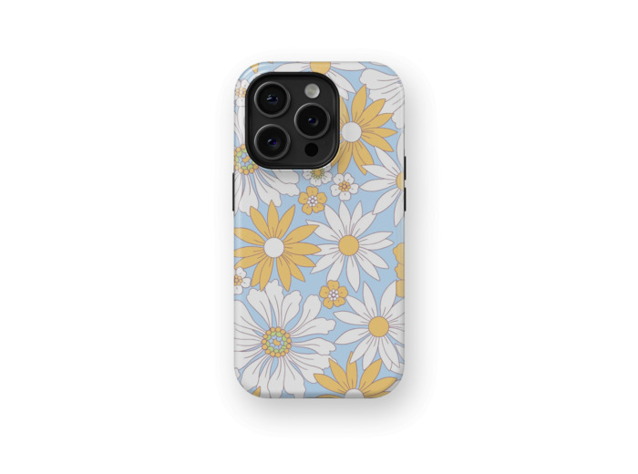 Skyward Blooms | Coque de téléphone 3D 2en1 Ultra-résistante