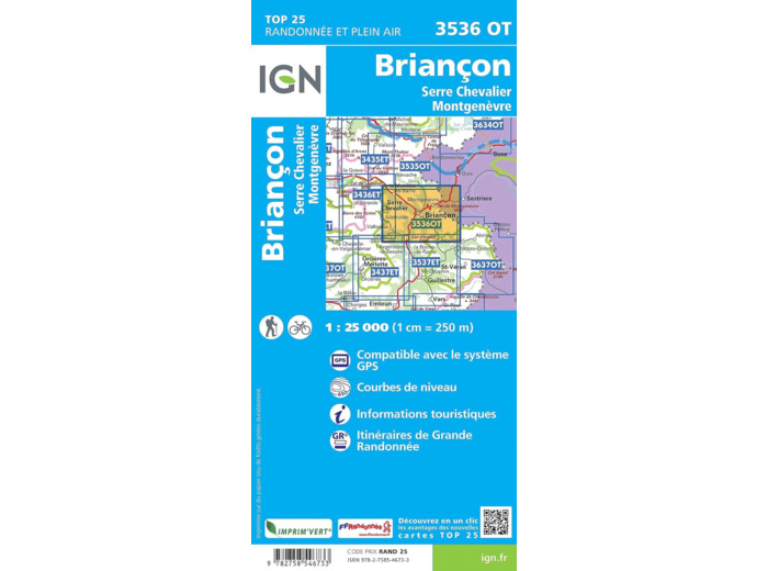 3536OT BRIANCON - SERRE CHEVALIER MONTGENEVRE