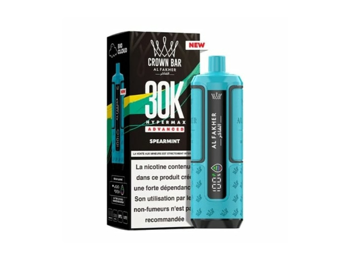 Puff Chicha - Spearmint - 30K Al Fakher