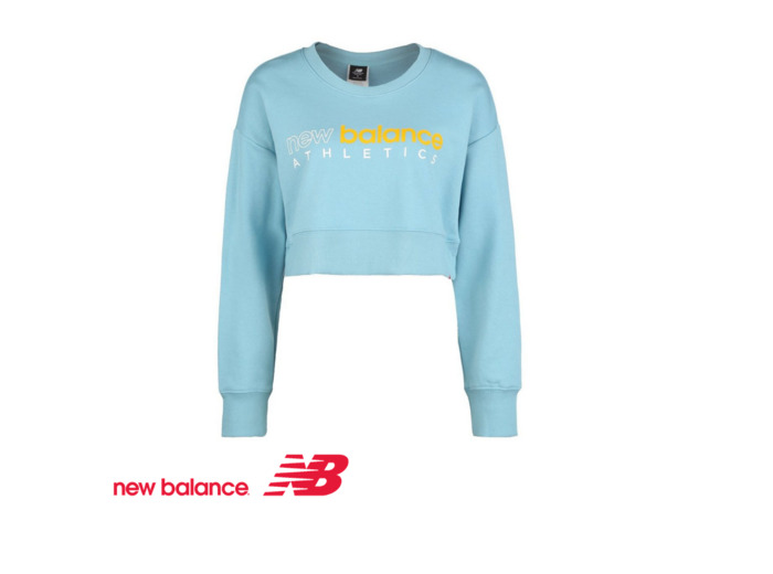 NEW BALANCE SWEAT Crop Top ICON CREW