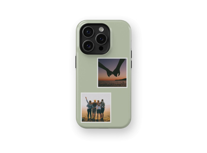 Twin Memories - Green | Coque de téléphone 3D 2en1 Ultra-résistante