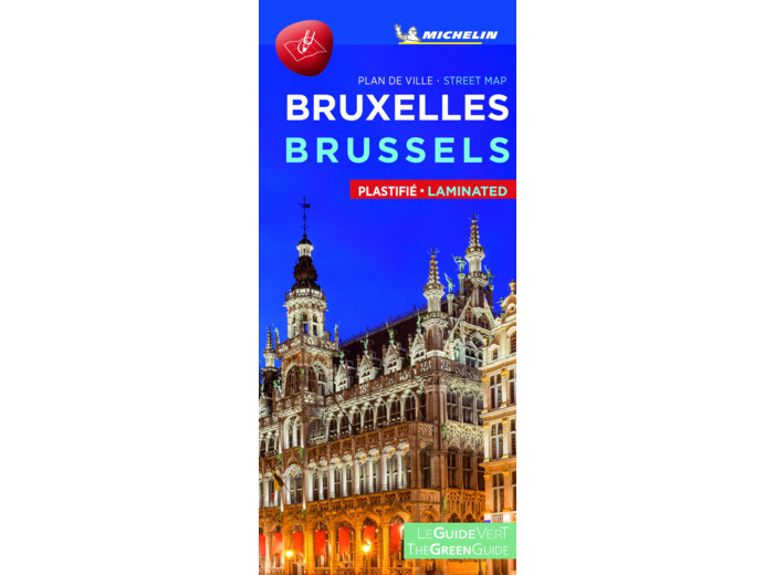 PLAN BRUXELLES / BRUSSELS (PLASTIFIE / LAMINATED)
