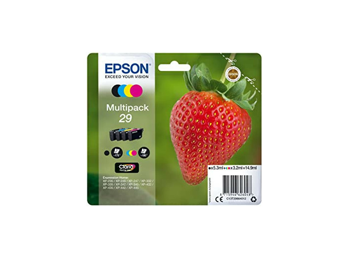 Multipack n° 29 (motif fraise)