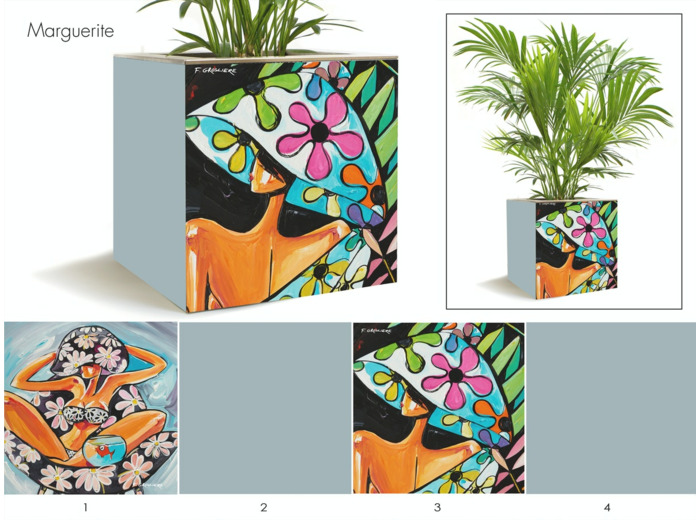 BAC MARGUERITE - 30cm x 30cm x 30cm - 4kg